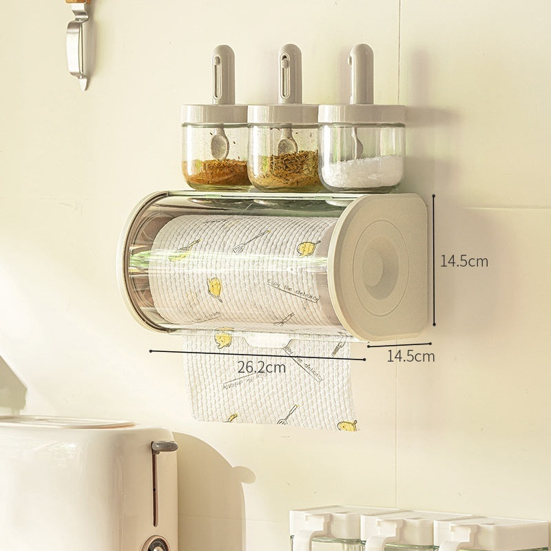 Wall-Mounted Paper Towel Box