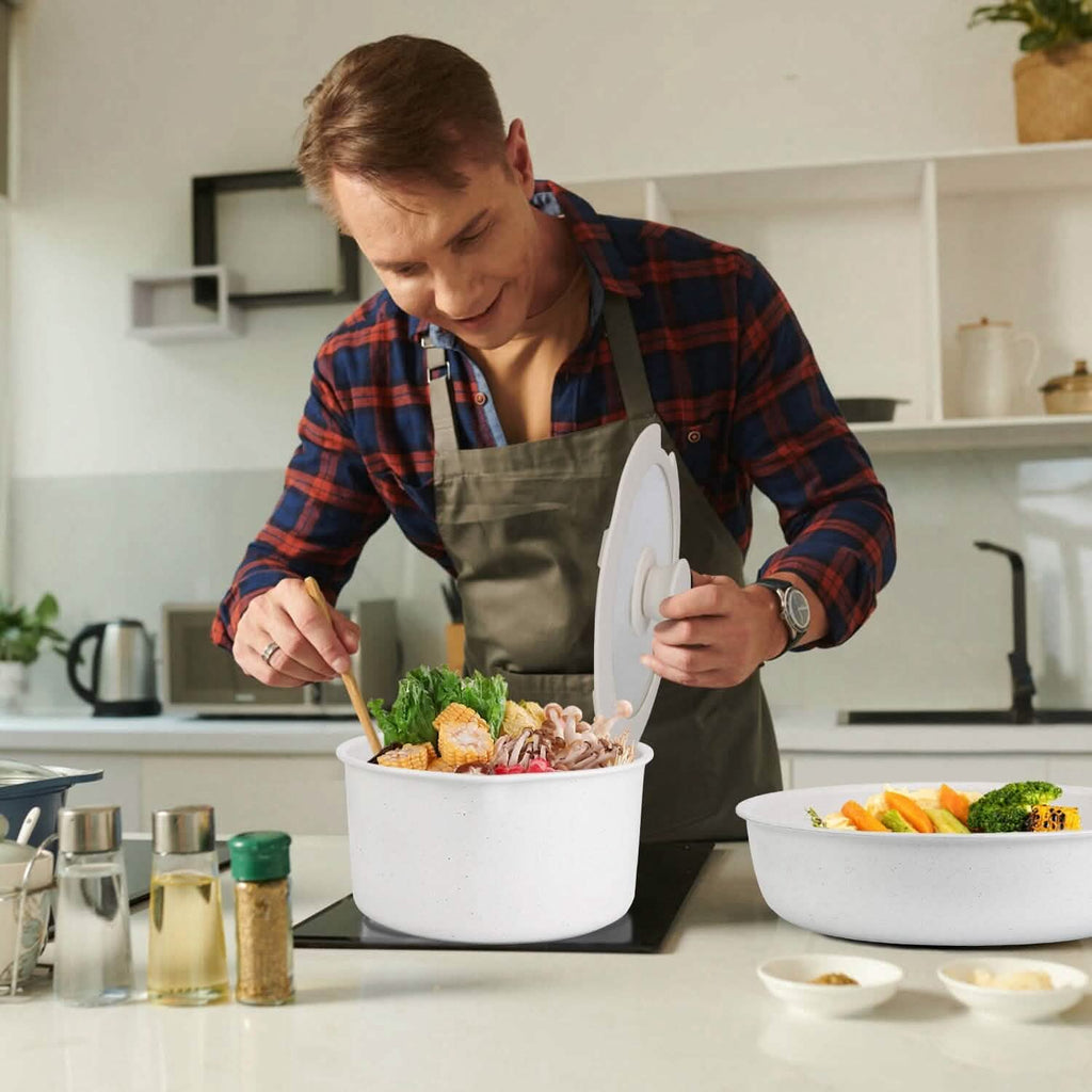 17-Piece Nonstick Cookware Set