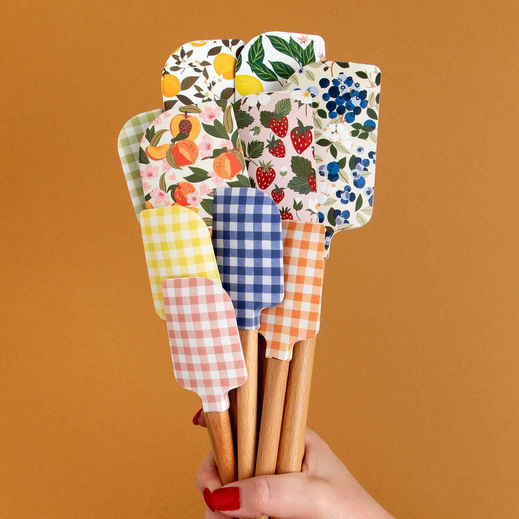 Fruit Silicone Kitchen Spatulas - Set Of 2