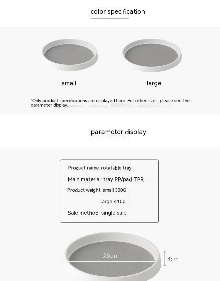Kitchen Rotary Tray