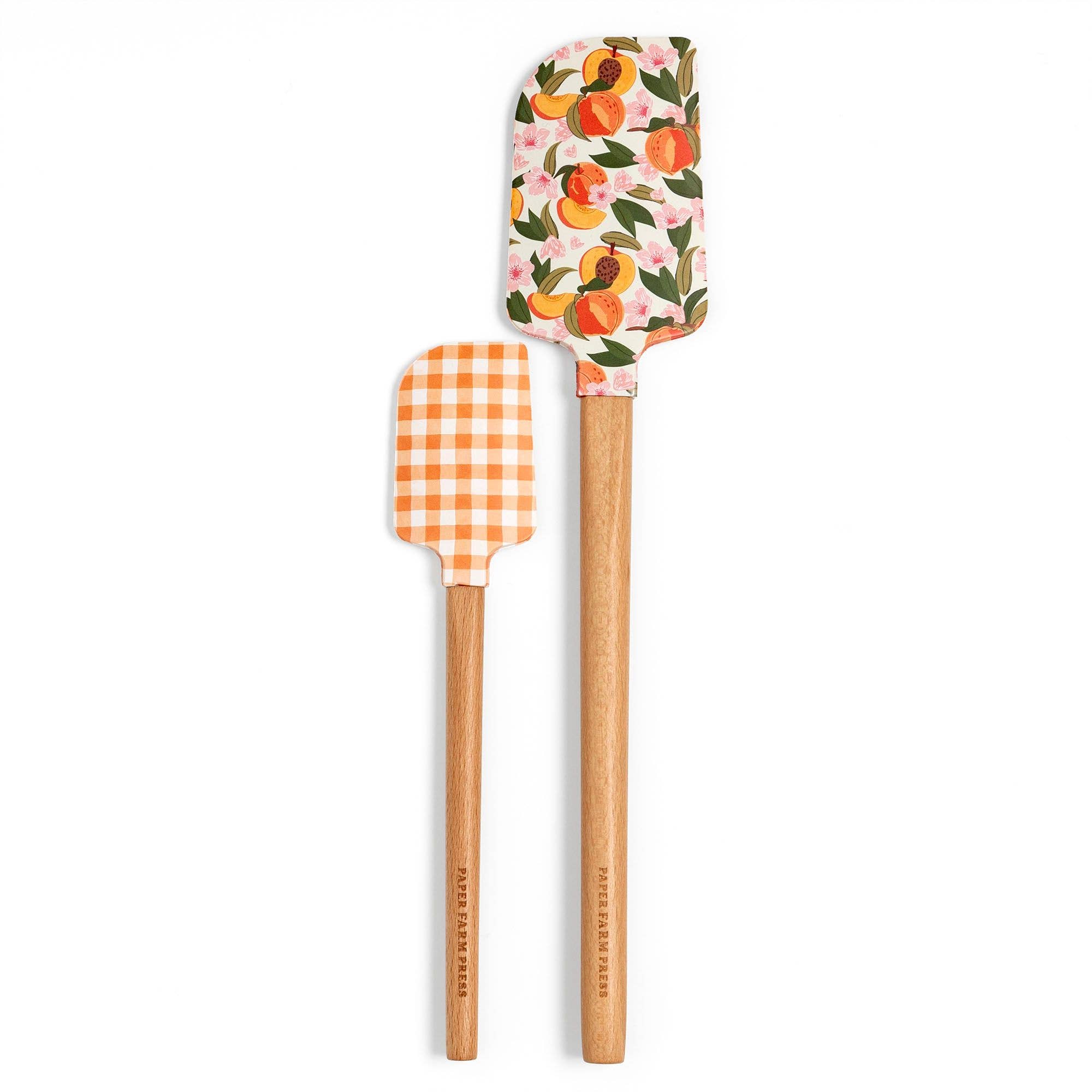 Fruit Silicone Kitchen Spatulas - Set Of 2
