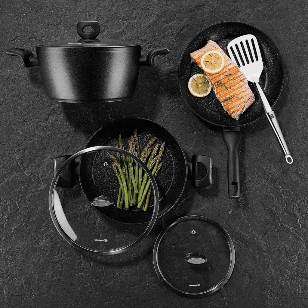 7 Piece Aluminum Non Stick Cookware Set