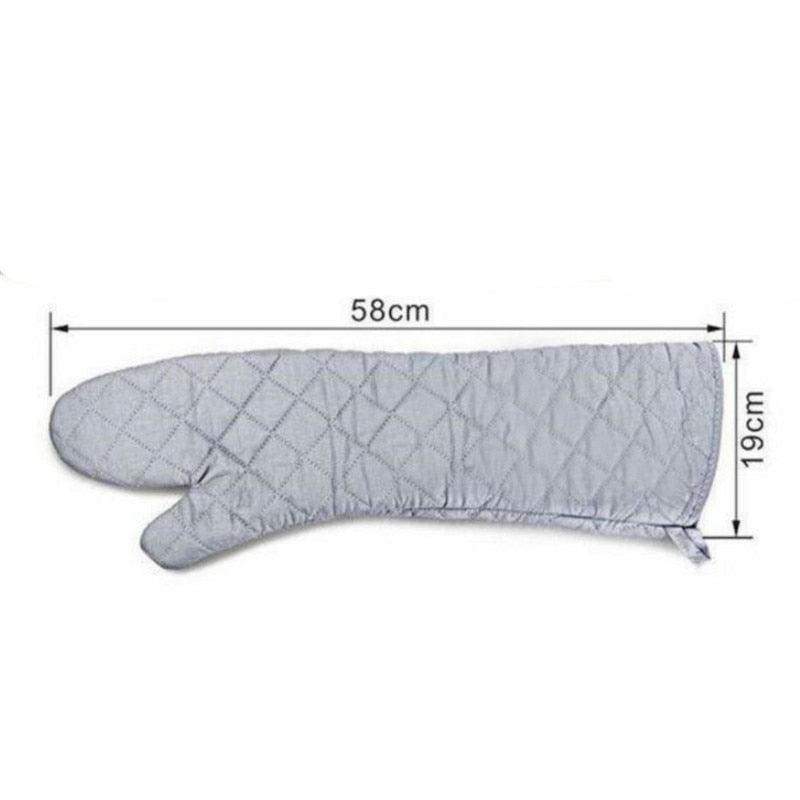 Long Oven Mitt Heat-resistant Cotton
