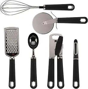 6 Piece Stainless Steel Gadget Set