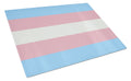 Transgender Pride Cutting Board Tempered Glass Kitchen Surface, Heat Resistant Chopping with Non-Slip Feet,Food Prep & Serving
