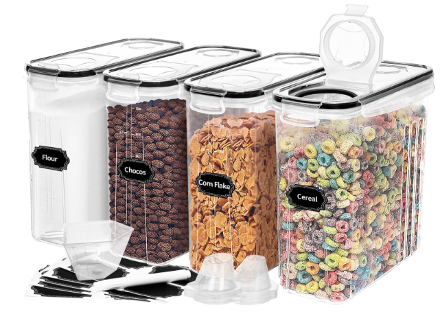 4-Piece Airtight Storage Containers