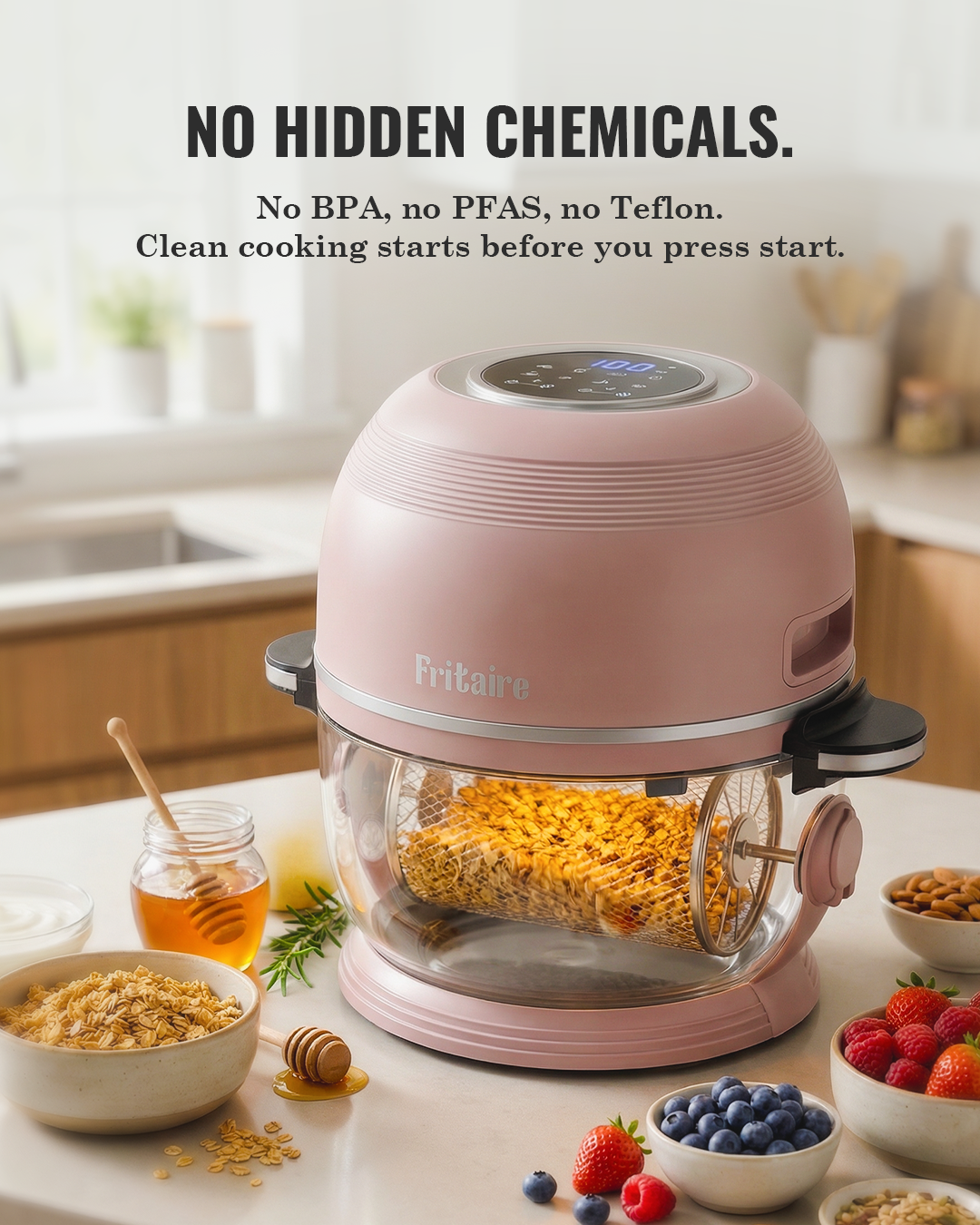 Self-Cleaning Air Fryer