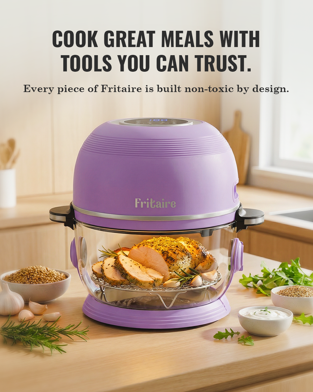 Self-Cleaning Air Fryer
