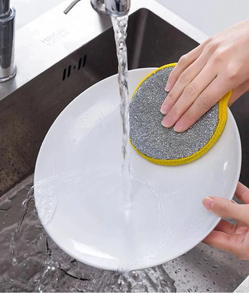 5/10/20Pcs Double Side Dishwashing Sponge
