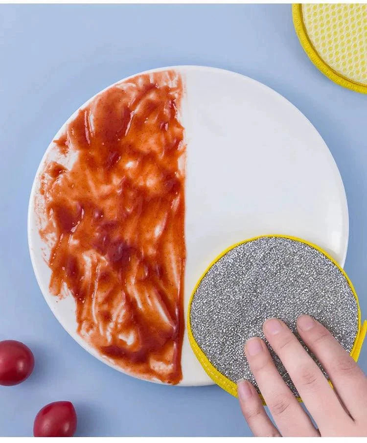 5/10/20Pcs Double Side Dishwashing Sponge