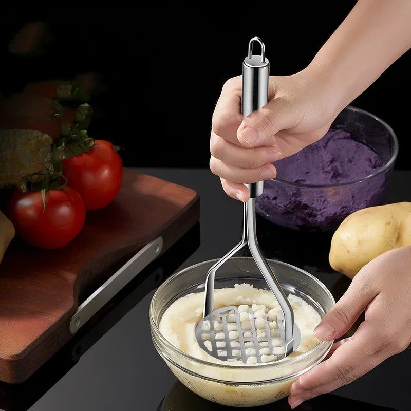 Mud Press Masher Puree Juice Maker Stainless Steel