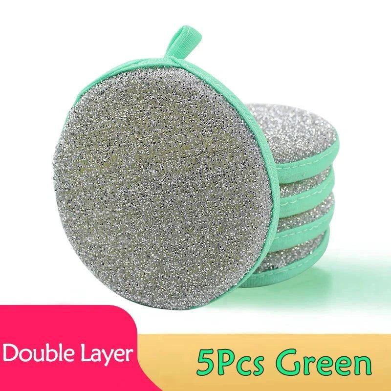 5/10/20Pcs Double Side Dishwashing Sponge