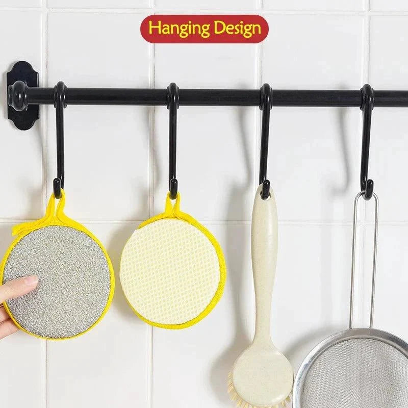 5/10/20Pcs Double Side Dishwashing Sponge