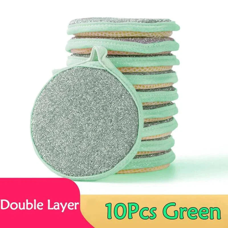 5/10/20Pcs Double Side Dishwashing Sponge
