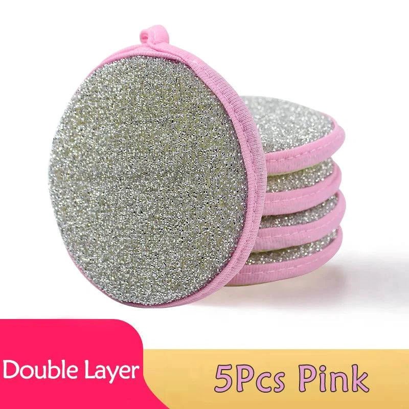 5/10/20Pcs Double Side Dishwashing Sponge