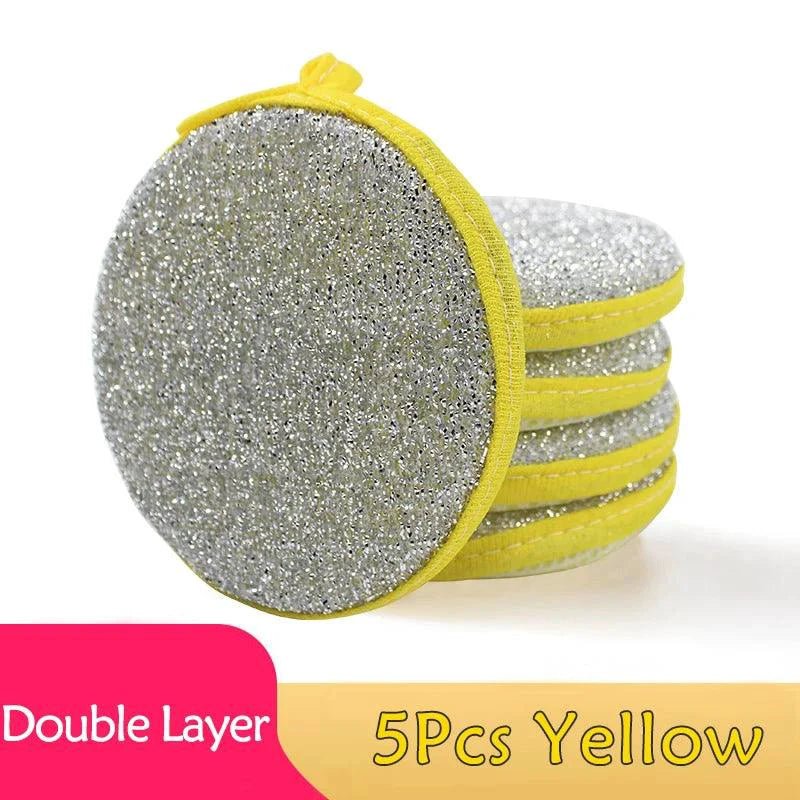 5/10/20Pcs Double Side Dishwashing Sponge