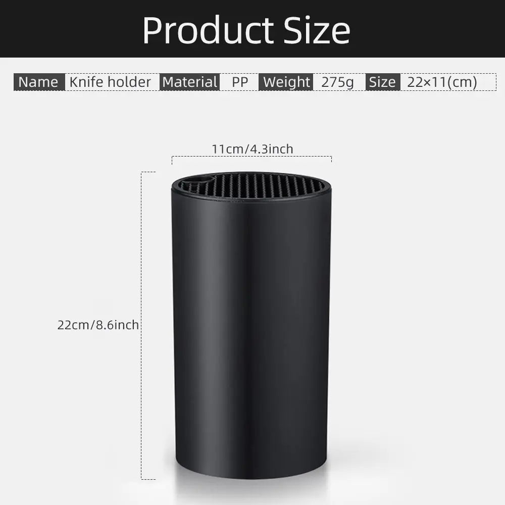 8.8 inch Kitchen Knife Holder Drainable
