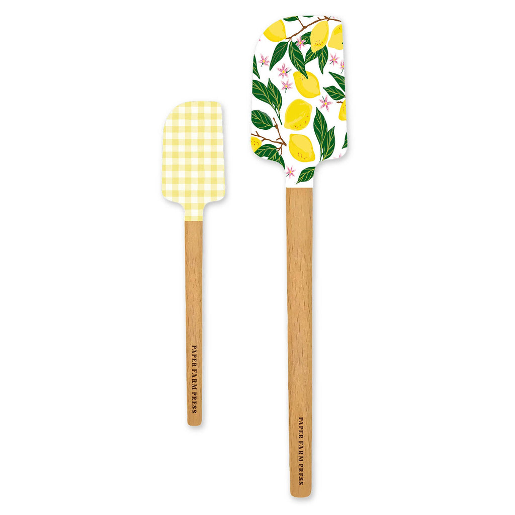 Fruit Silicone Kitchen Spatulas - Set Of 2