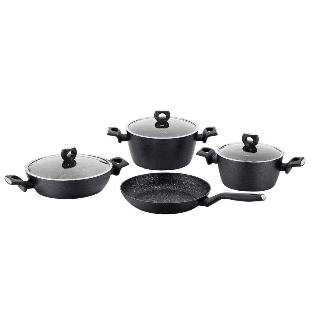 7 Piece Aluminum Non Stick Cookware Set