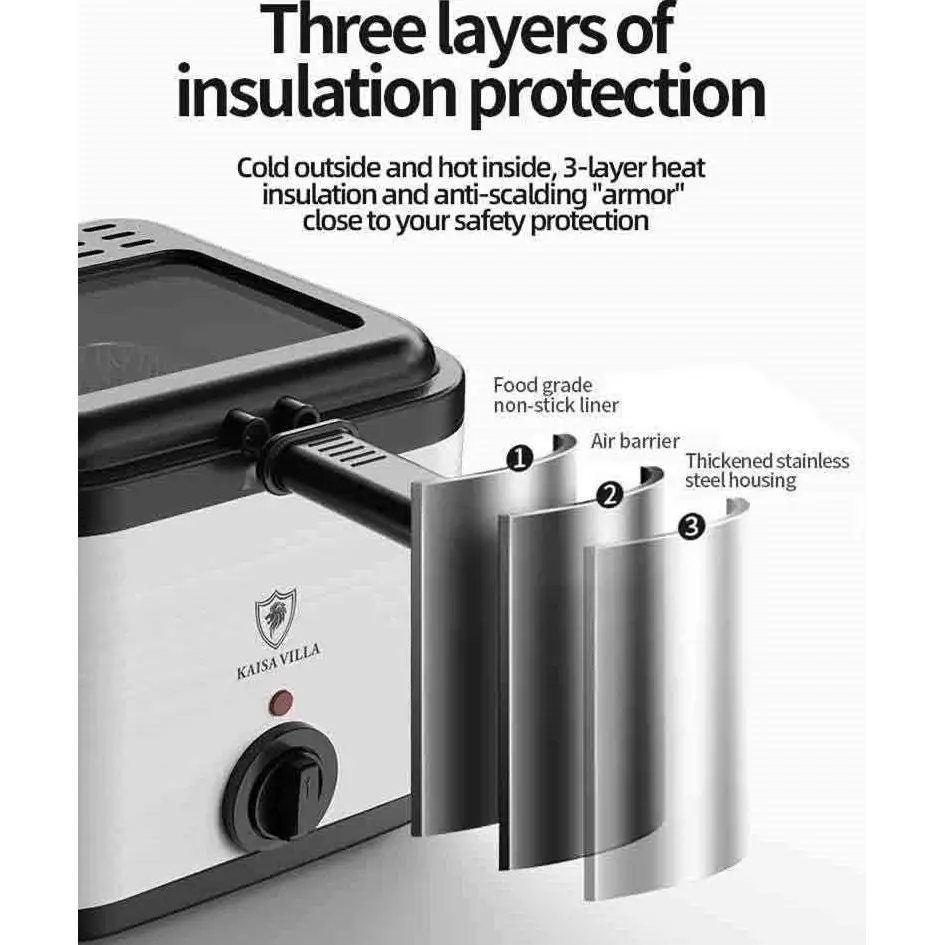 Electric Air Fryer With Transparent Lid