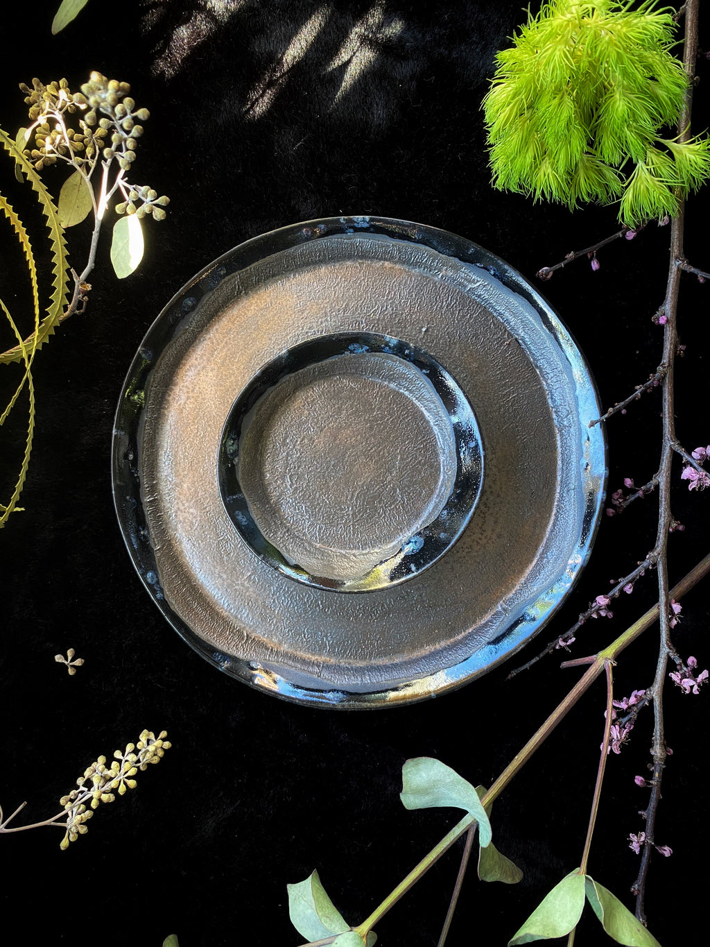 Abalone Luster Glazed (Circular) Plates - Dinnerware