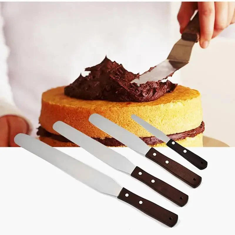 4/6/8/10 Inch Stainless Steel Cake Spatula