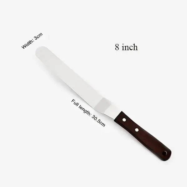 4/6/8/10 Inch Stainless Steel Cake Spatula
