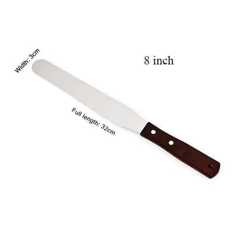 4/6/8/10 Inch Stainless Steel Cake Spatula