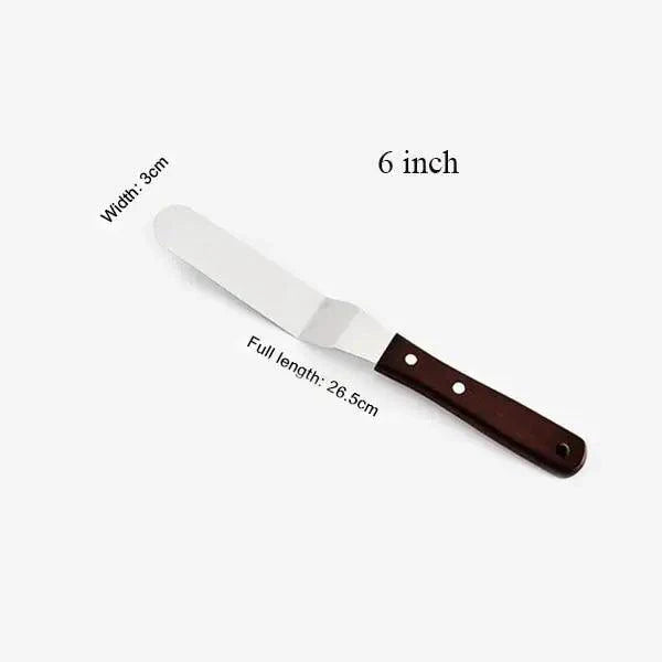4/6/8/10 Inch Stainless Steel Cake Spatula
