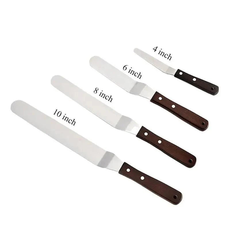 4/6/8/10 Inch Stainless Steel Cake Spatula