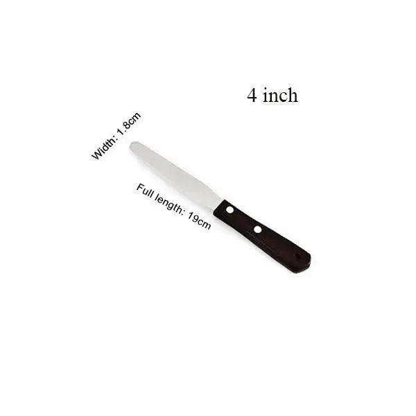 4/6/8/10 Inch Stainless Steel Cake Spatula