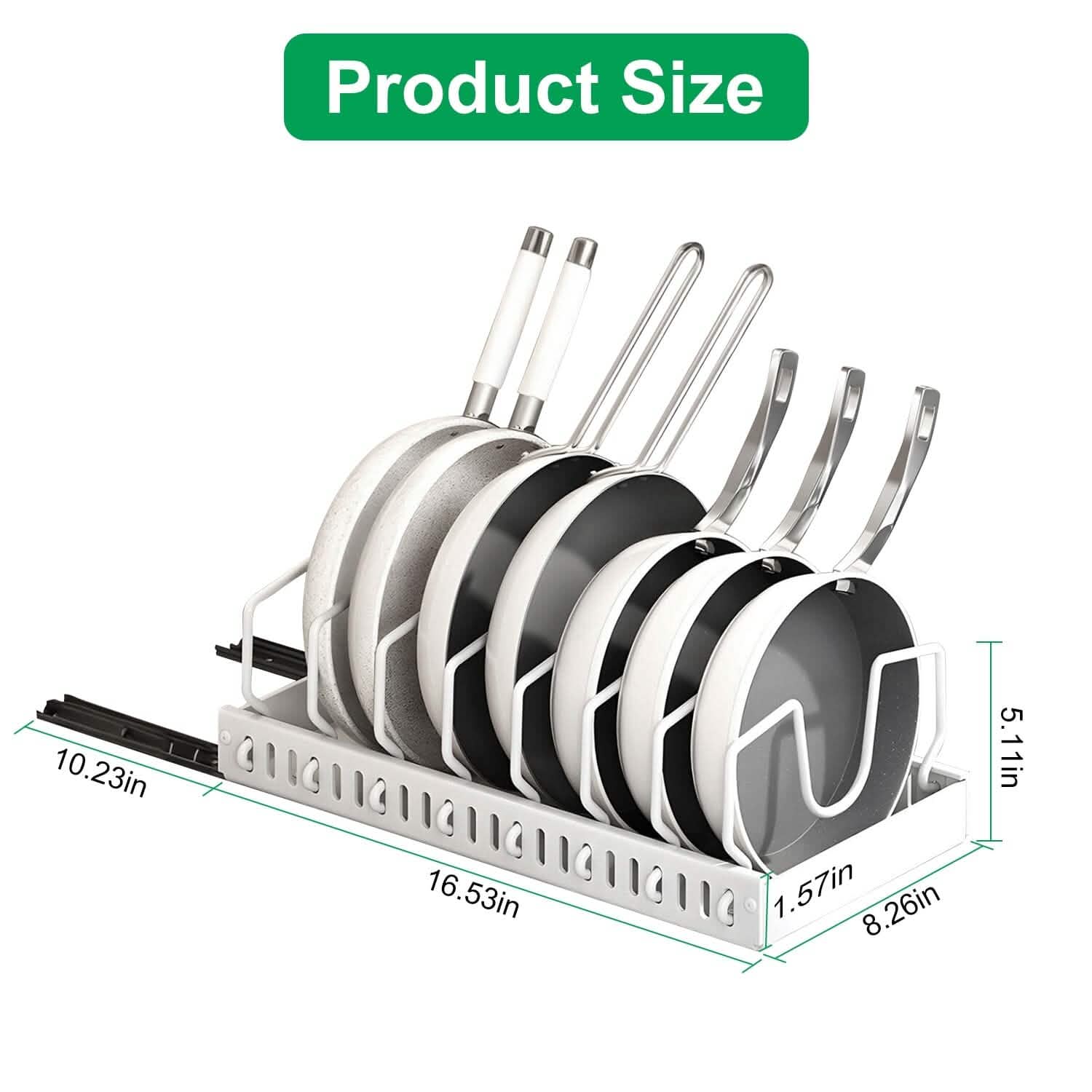 Pull Out Pots and Pans Organizer