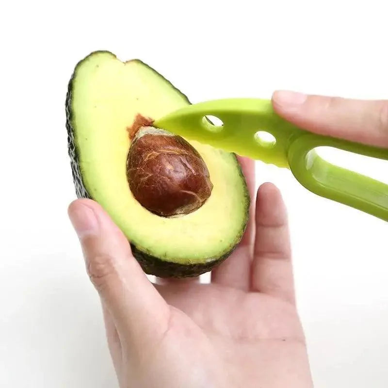 Unique Design 3 In 1 Avocado Slicer