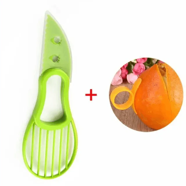 Unique Design 3 In 1 Avocado Slicer